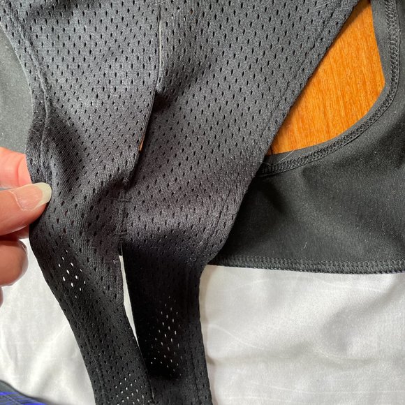 Under Armour YLG Black / Purple / Teal Tank Top - Picture 5 of 6